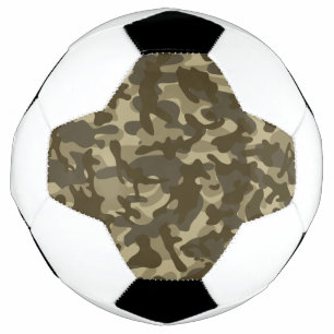 Bola De Futebol Camuflagem Central
