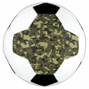 Bola De Futebol Camuflagem Euro Spring