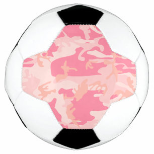 Bola De Futebol Camuflagem Rosa, Militar, Exército