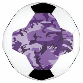 Bola De Futebol Camuflagem Roxa, Militares, Exército