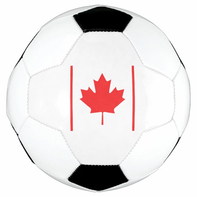 Bola De Futebol Canada Flag Emblem (Frente)