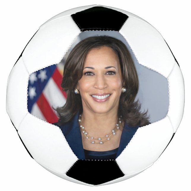Bola De Futebol Candidato Kamala Harris EUA 2024 (Frente)