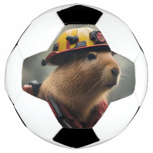 Bola De Futebol "Capybara para o resgate: Bombeiro Extraordinair