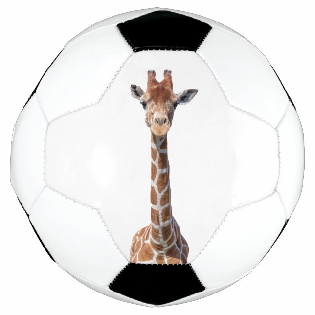 Bola De Futebol Cara de girafa bonita (Frente)