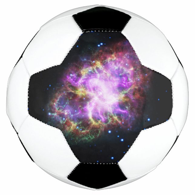 Bola De Futebol Caranguejo Nebula Supernova Remanescente Composto  (Frente)