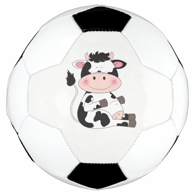 Bola De Futebol Cartografia de Vaca Bons Bebês (Frente)