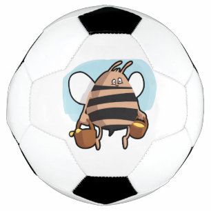 Bola De Futebol Cartoon de abelhas