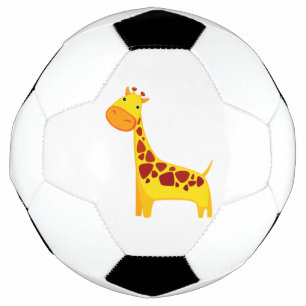 Bola De Futebol Cartoon girafa bonito