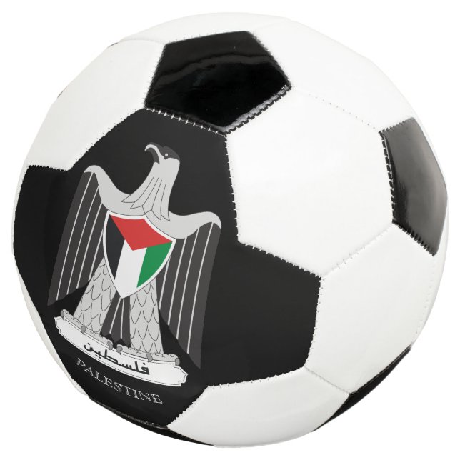 Bola De Futebol casaco de braços da palestina (Três quartos)