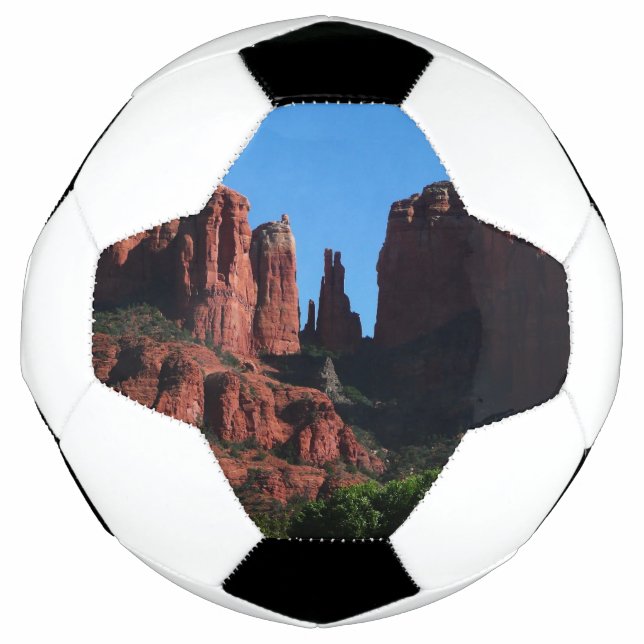 Bola De Futebol Catedral Rock em Sedona Monumento de Arizona (Frente)