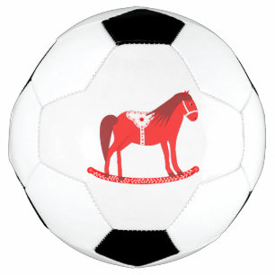 Bola De Futebol Cavalo Rocco de Natal escandinavo