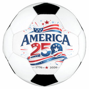 Bola De Futebol Celebração América 250 1776–2026 Aniversário 