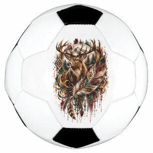 Bola De Futebol Cervo Boho, Sonhando com Cervo