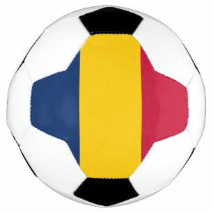 Bola De Futebol Chad Flag
