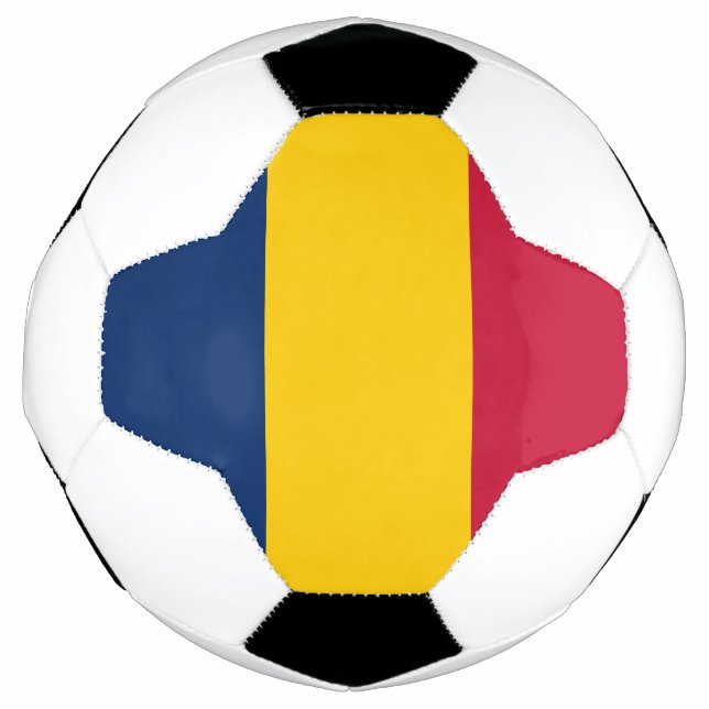 Bola De Futebol Chad Flag (Frente)