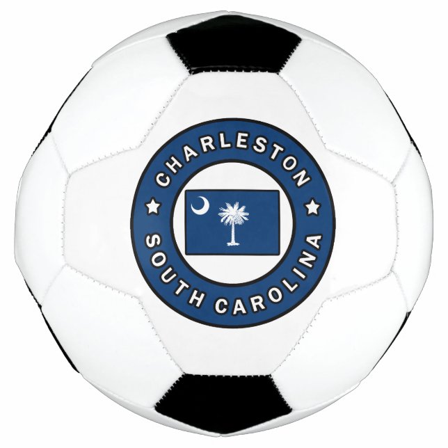 Bola De Futebol Charleston Carolina do Sul (Frente)