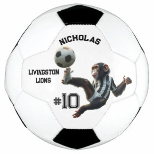 Bola De Futebol Chimp Personalizado
