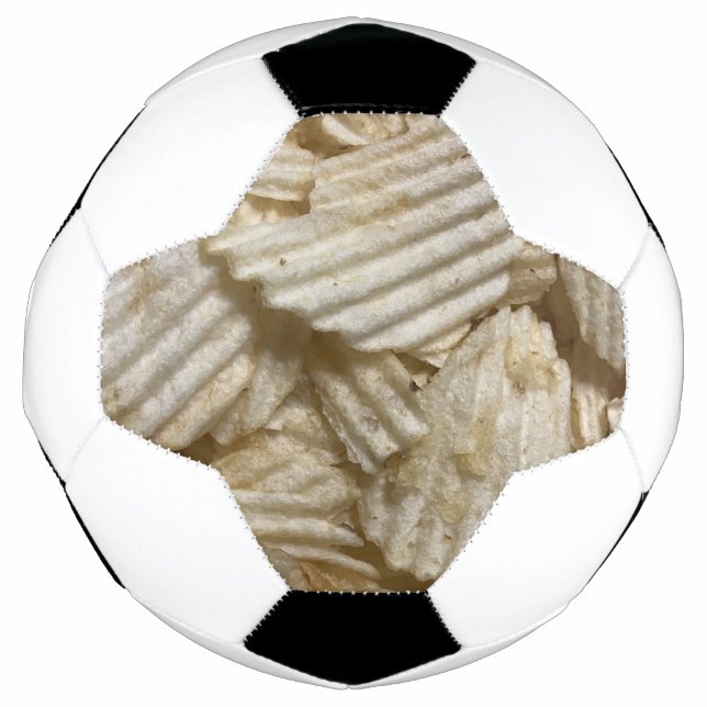 Bola De Futebol Chips de batata (Frente)