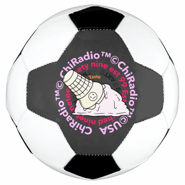 Bola De Futebol ChiradioLLC ™ TrinketTray (Frente)