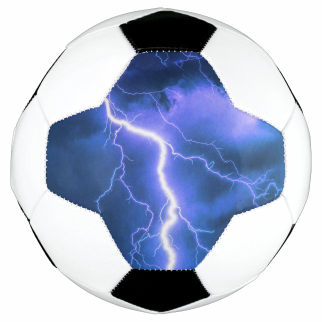 Bola De Futebol Choque Relâmpago (Frente)