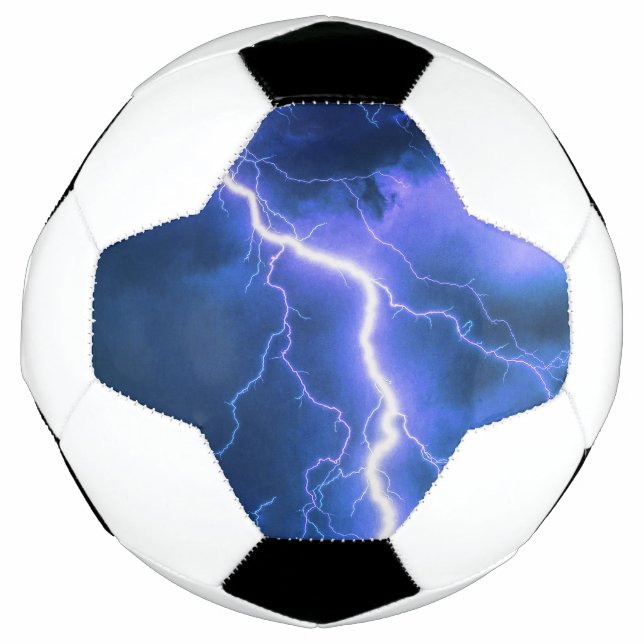 Bola De Futebol Choque Relâmpago (Frente)