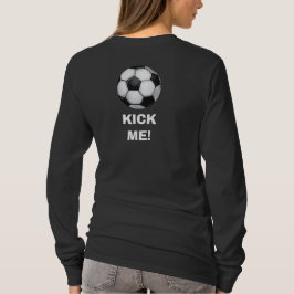 Bola De Futebol, Chute-Me! Camisa das Senhoras