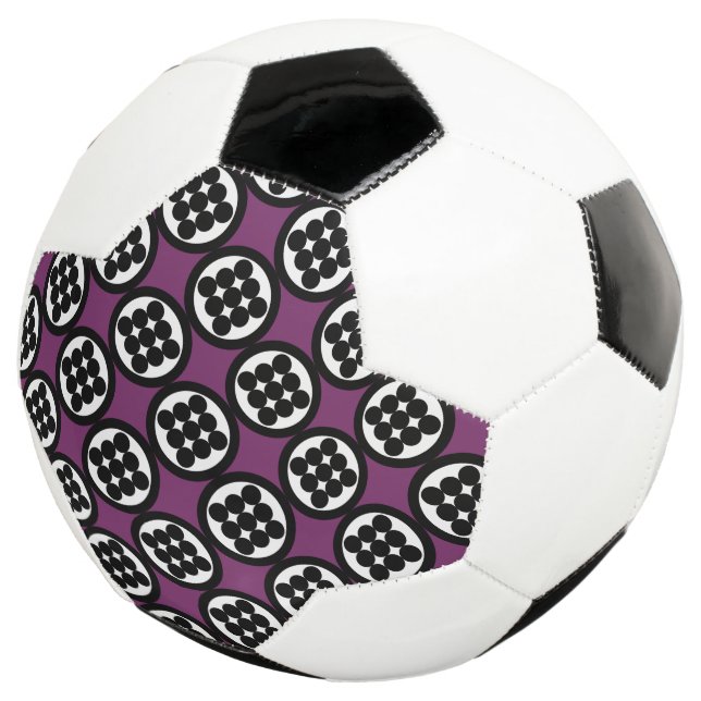 Bola De Futebol Círculo Nove de Kenneth Yoncich (Três quartos)