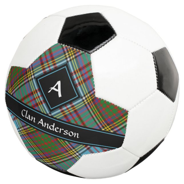 Bola De Futebol Clan Anderson Tartan Soccer Ball (Três quartos)