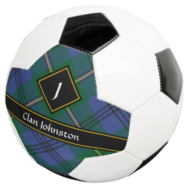 Bola De Futebol Clan Johnston Tartan Soccer Ball (Três quartos)