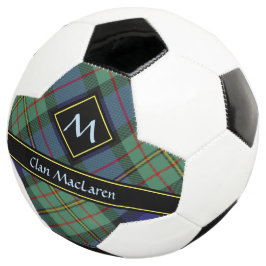Bola De Futebol Clan MacLaren Tartan Soccer Ball
