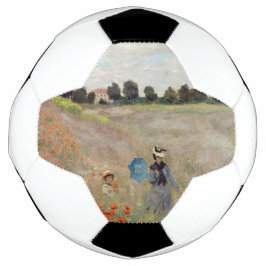 Bola De Futebol Claude Monet - Poppy Field