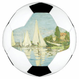 Bola De Futebol Claude Monet. Regattas em Argenteuil