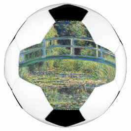 Bola De Futebol Claude Monet - Water Lily Pond & Japanesese Bridge