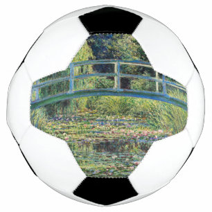 Bola De Futebol Claude Monet - Water Lily Pond & Japanesese Bridge