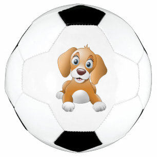 Bola De Futebol Cliente de cão castanho