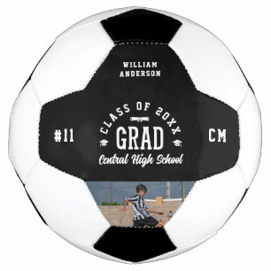 Bola De Futebol Colagem de Fotos Legal de Graduação Moderna Esport