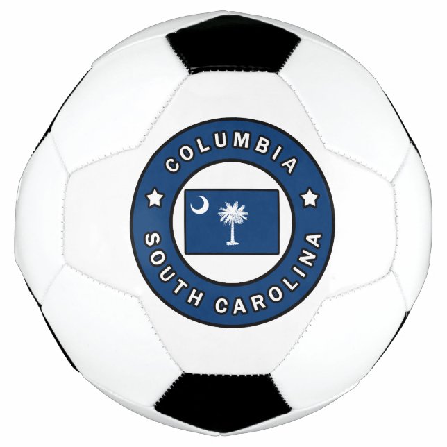 Bola De Futebol Columbia Carolina do Sul (Frente)