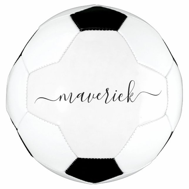 Bola de Futebol com Nome Personalizado para Todas  (Frente)