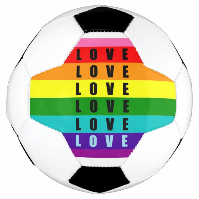 Bola De Futebol Comemorar amor, orgulho e autenticidade (Frente)