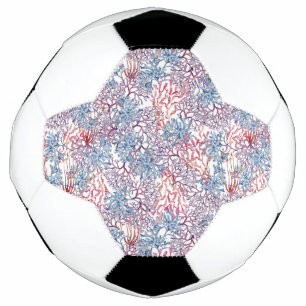 Bola De Futebol Composição de Aquarela Subaquático Série Design 5