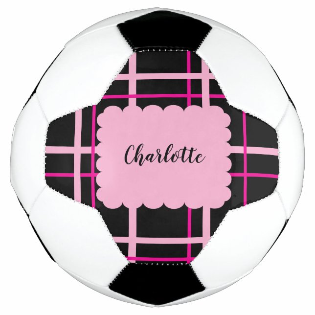 Bola De Futebol Cool Striped Pattern (Frente)