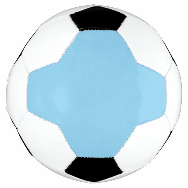 Bola De Futebol cor azul-bebê (Frente)