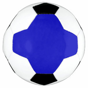 Bola De Futebol Cor personalizada tão azul