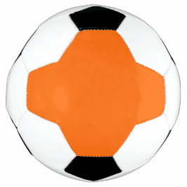 Bola De Futebol Cor Sólida do Brilho Âmbar | Clássico | Elegante