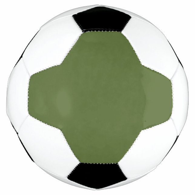 Bola De Futebol cor verde-azul-escuro (Frente)
