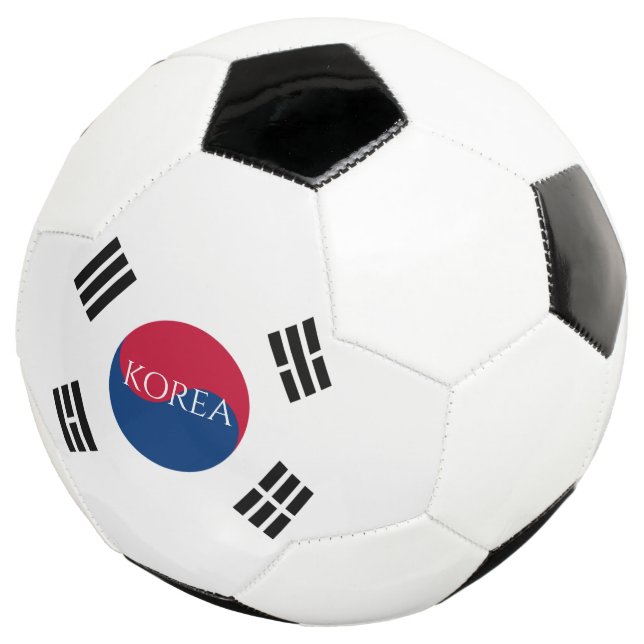 Bola De Futebol coreia sul (Três quartos)