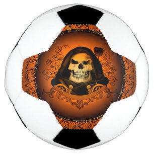 Bola De Futebol crânio legal