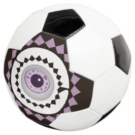 Bola de Futebol Creepy Pastel Goth Olho Na Bola