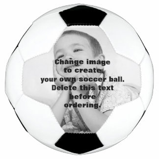 Bola De Futebol Crie facilmente sua própria foto personalizada