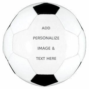 Bola De Futebol Crie o seu próprio branco 